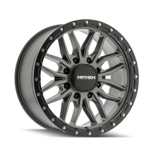 Mayhem – VECTOR – Gunmetal – 17″x9″ 18mm – All weather Wheels – 8310-7978MGT